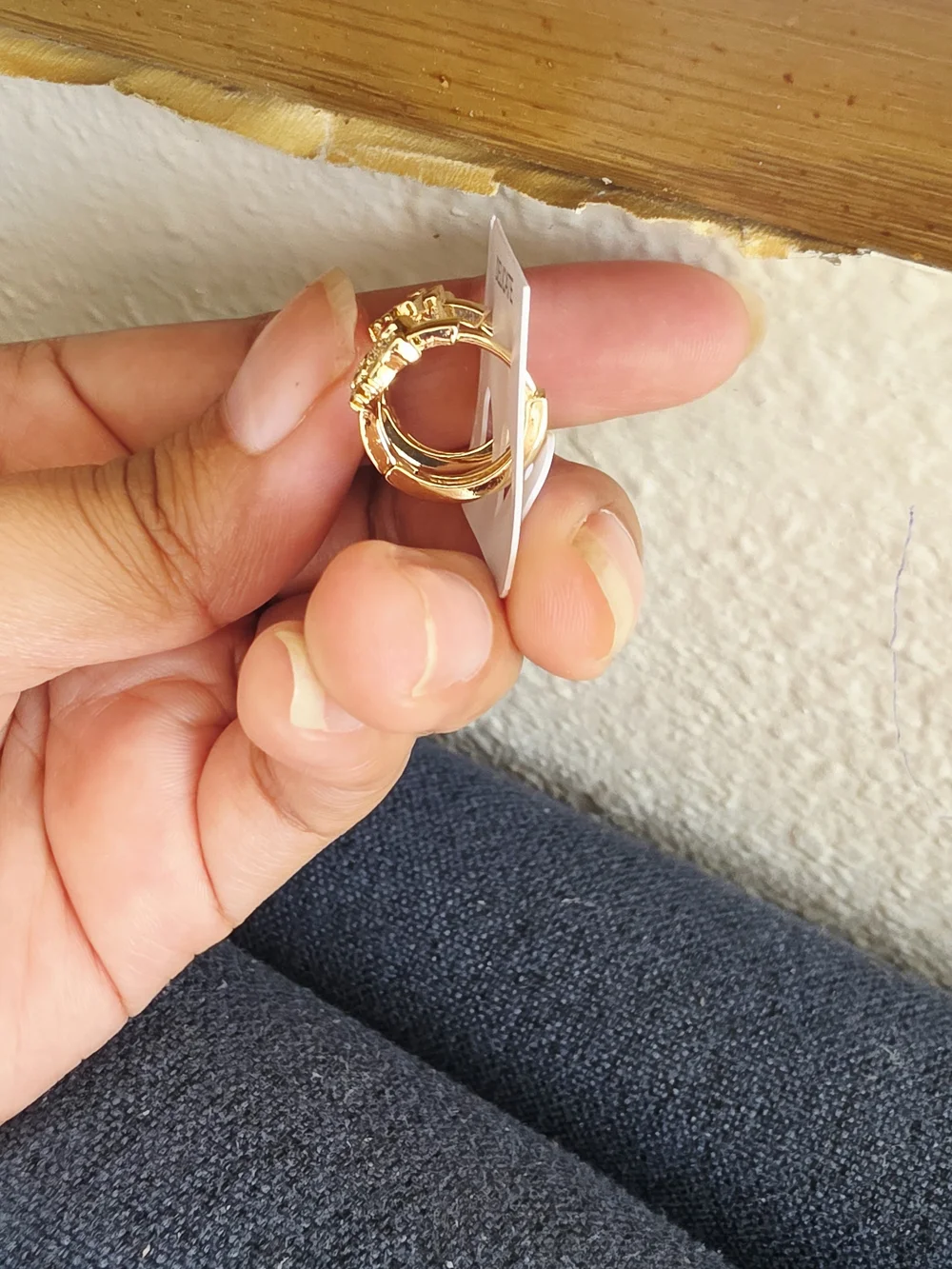 Argollas Para Niña Oro Laminado 14k